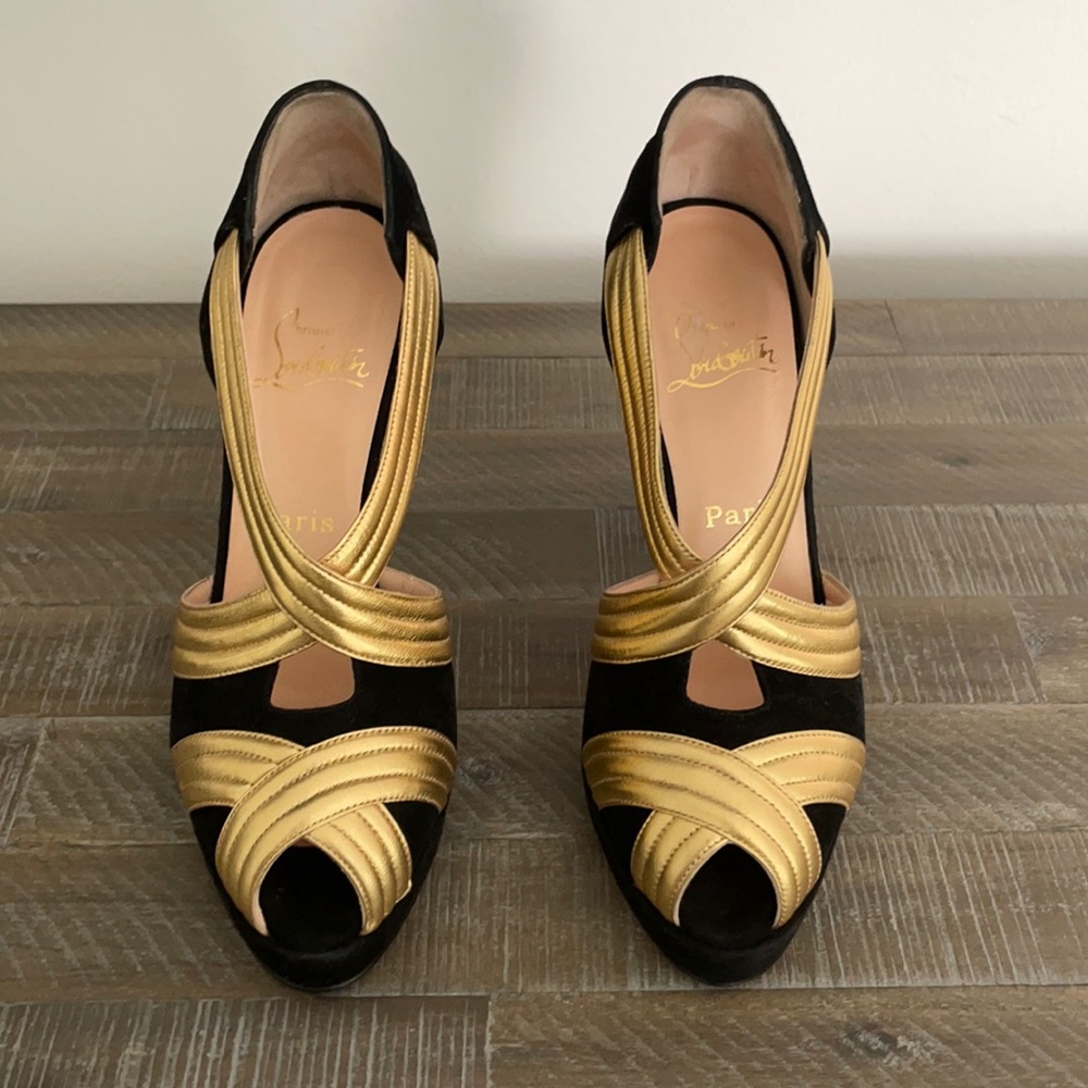 Christian Louboutin Paris heels 100% Authentic No box